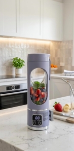 شیکر و اسموتی ساز شارژی ۱۲ تیغه HS-860 اورجینال - تصویر 4