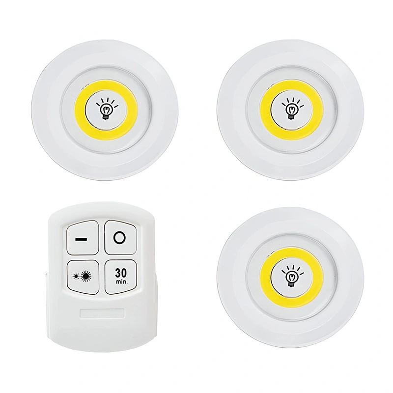چراغ زیر کابینتی ریموت دار اورجینال 3in1 بسته 3 عددی