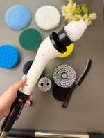 براش شستشو شارژی 25 وات JY-6010 اورجینال با 9 سری کاربردی - تصویر 15