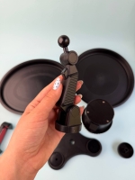 استند غذای خودرو اورجینال مدل CZ-95368 با هولدر موبایل