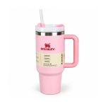 ماگ استنلی دسته دار مدل Quencher Tumbler دوجداره نی دار